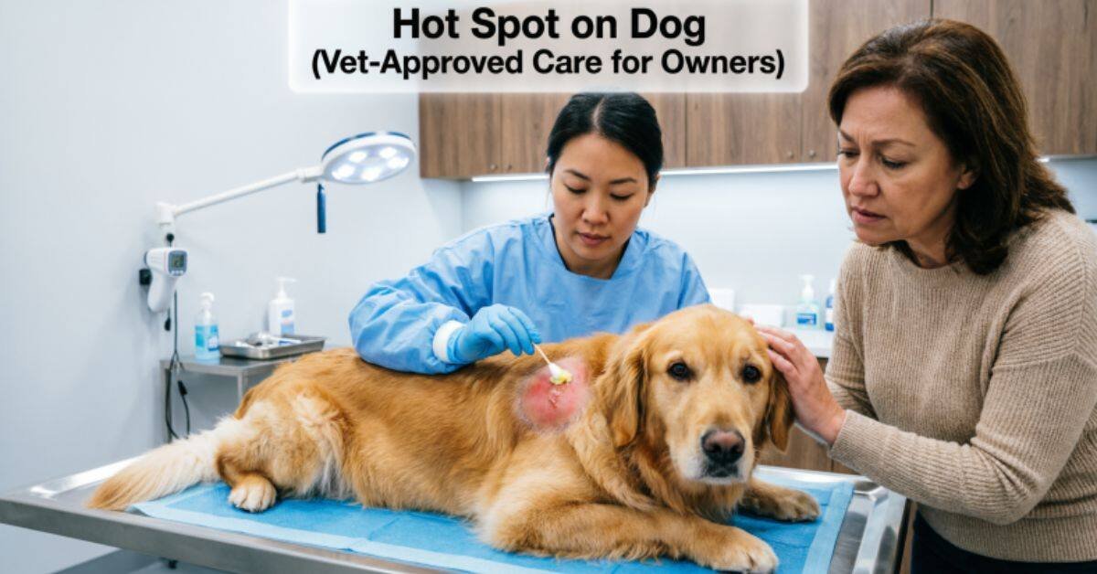 Hot Spot on Dog