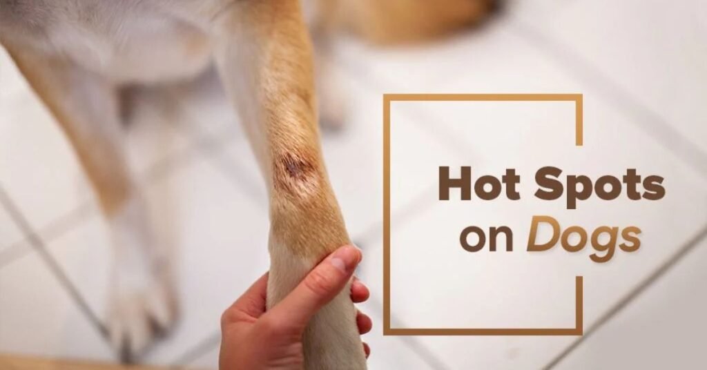 Hot Spot on Dog