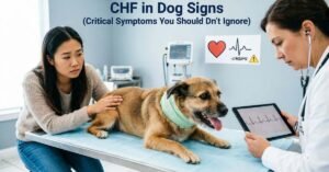 CHF in dog signs