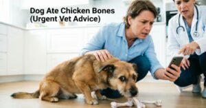 Dog Ate Chicken Bones