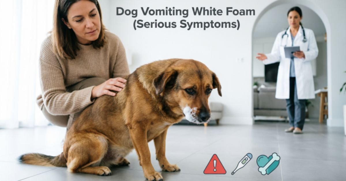 Dog Vomiting White Foam