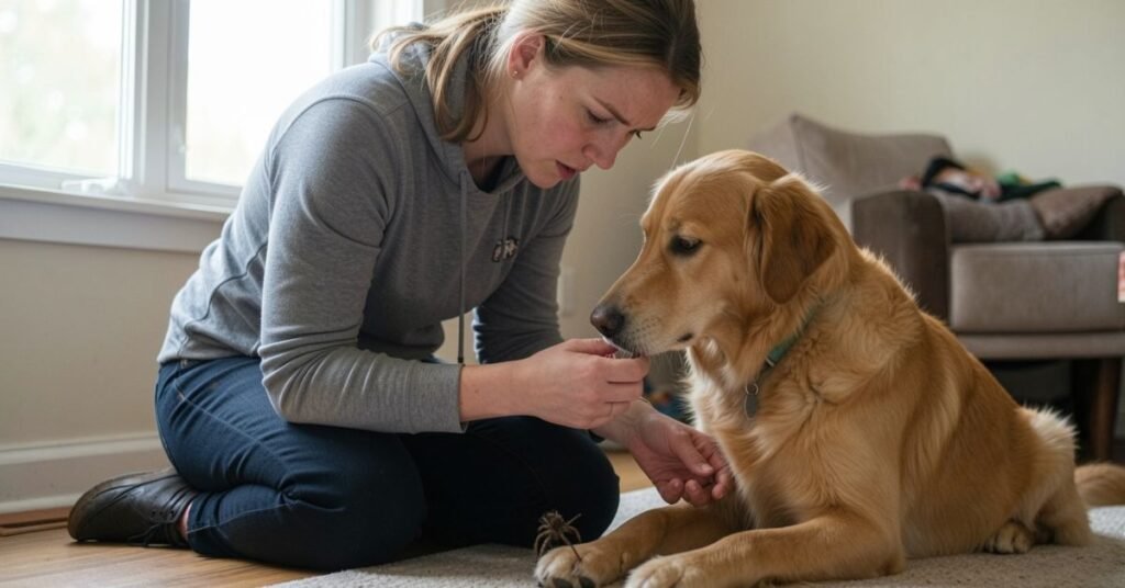 Spider Bite on Dog
