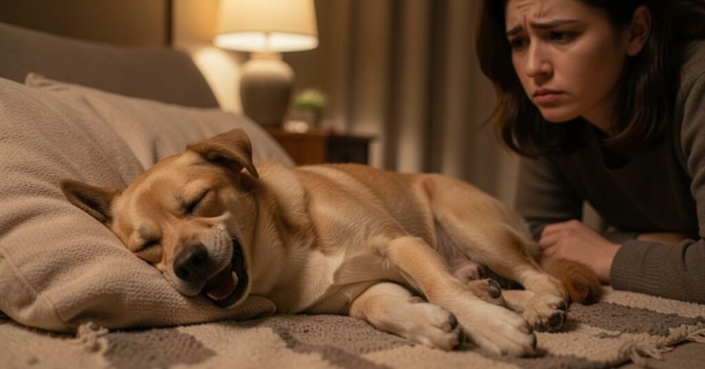 Dog Barking in Sleep 