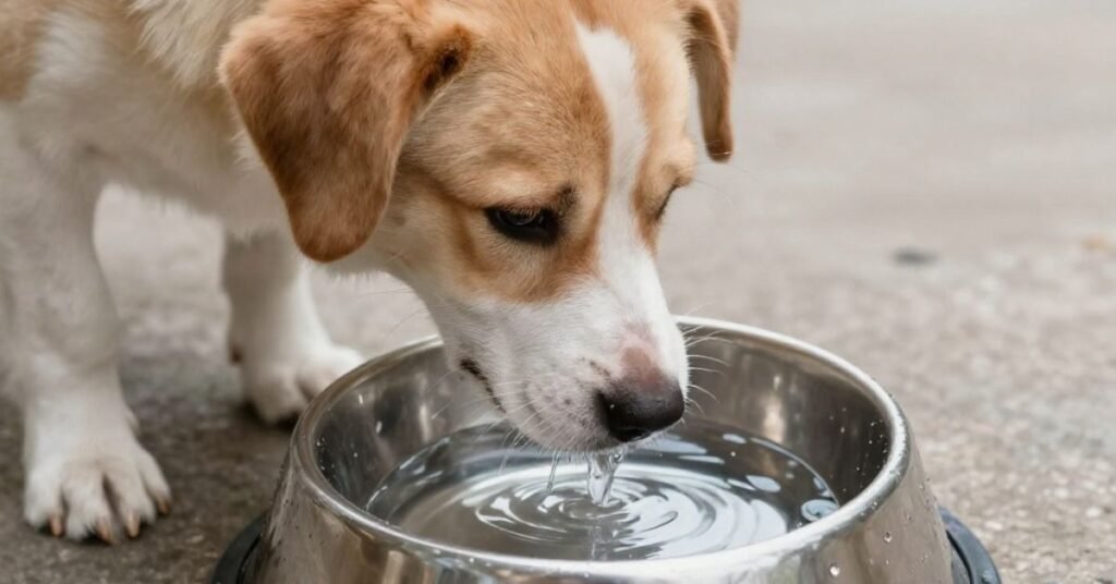 Dog Not Drinking Water