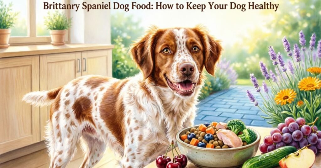 brittany spaniel dog food