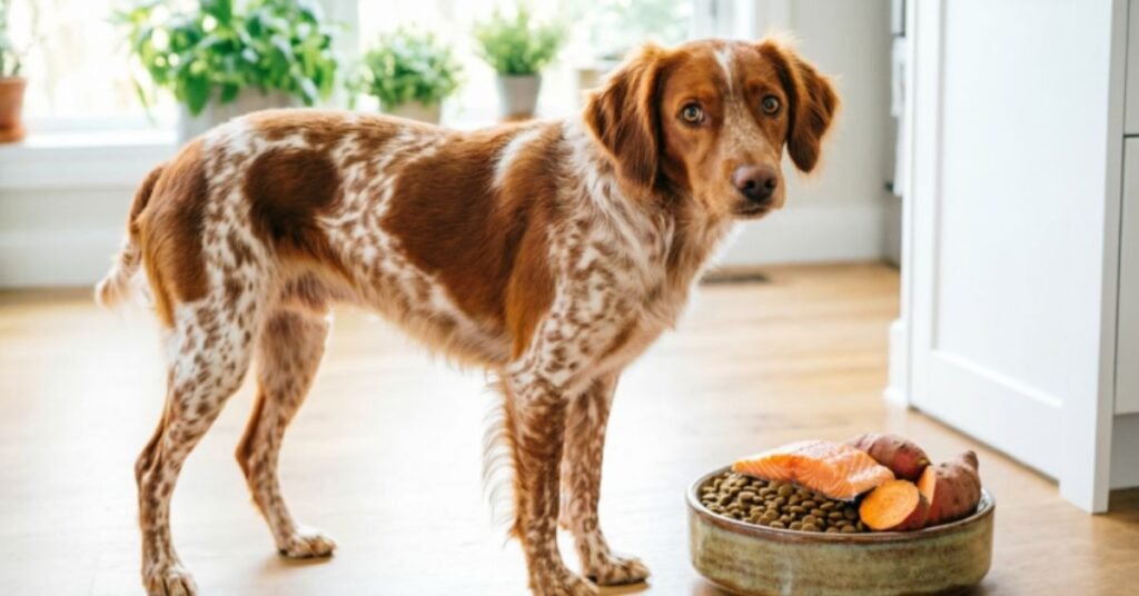 brittany spaniel dog food
