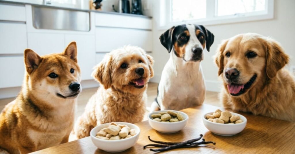 can dogs have vanilla