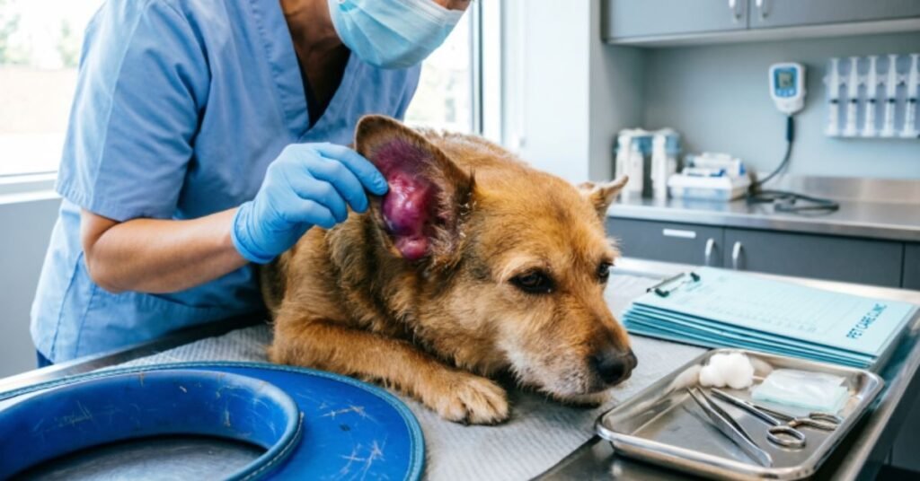 Hematoma in Dogs Ear