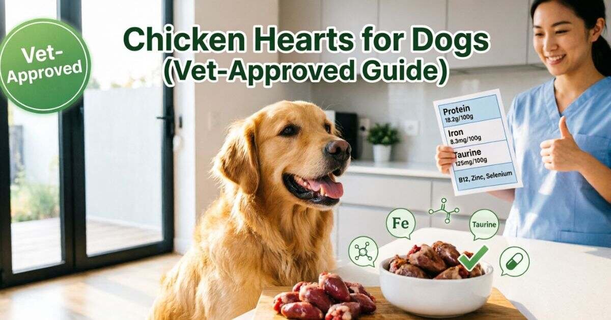 Chicken Hearts for Dogs