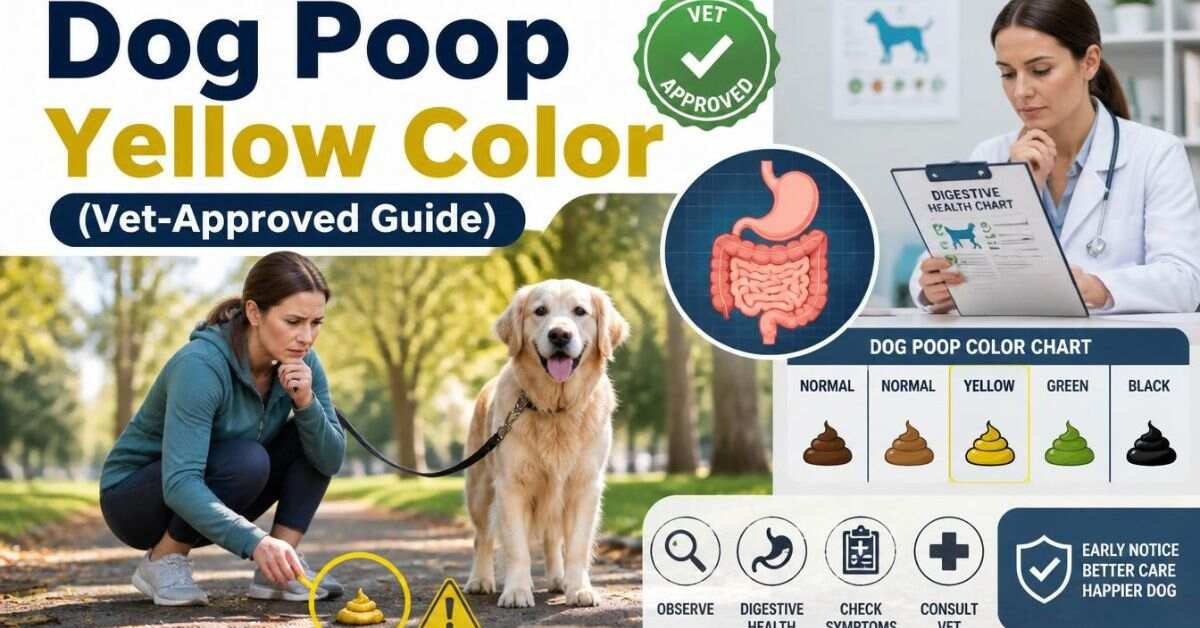 Dog Poop Yellow Color