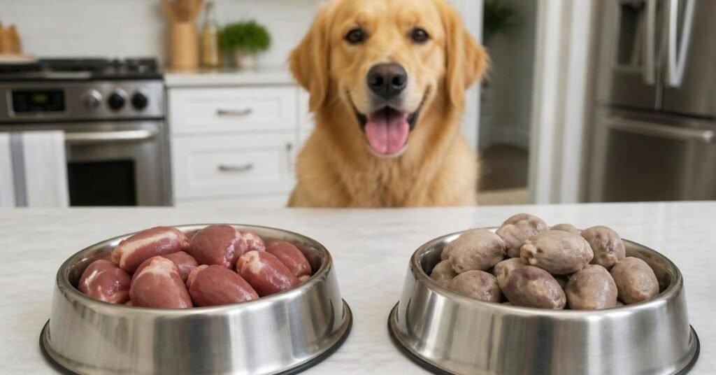 Chicken Hearts for Dogs 