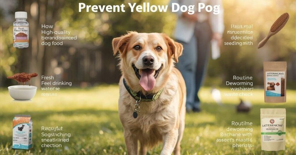 Dog Poop Yellow Color