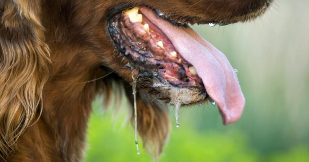 Dog Foaming at Mouth 