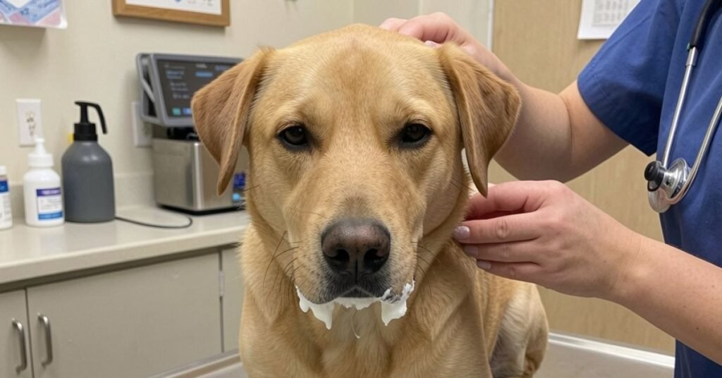 Dog Foaming at Mouth 
