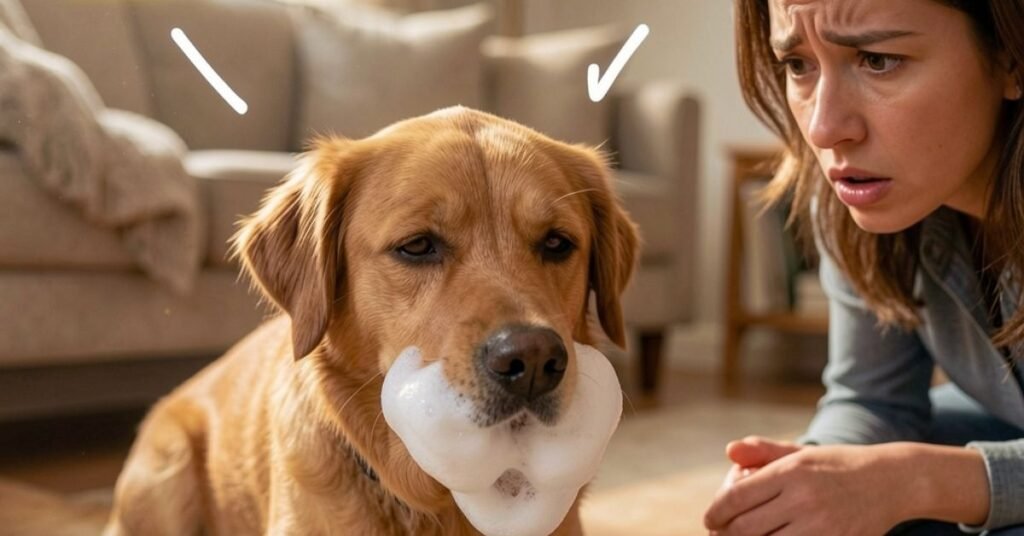 Dog Foaming at Mouth 
