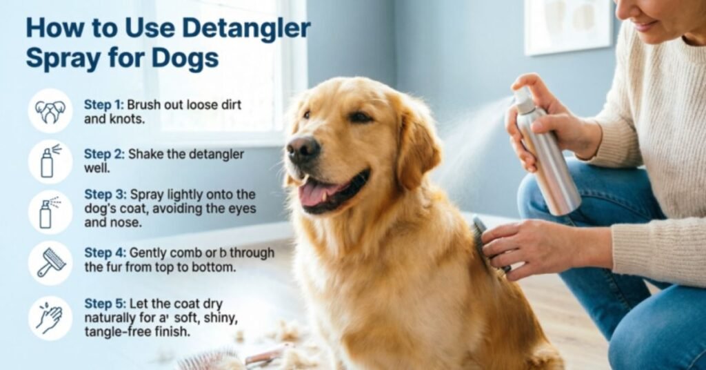 Detangler Spray for Dogs
