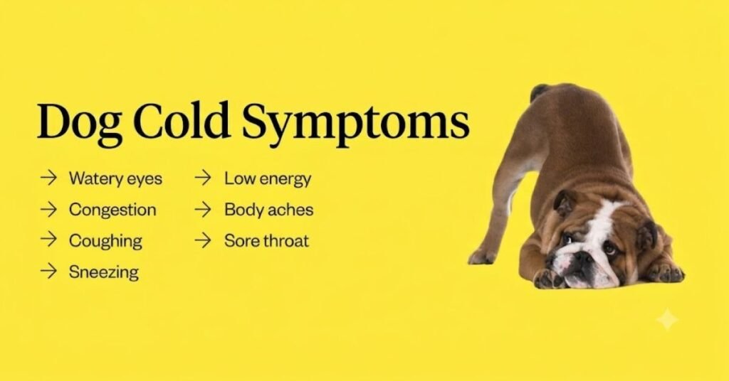 Can Dogs Have Colds 