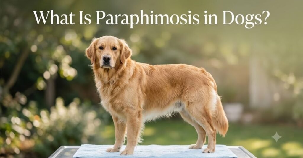 Paraphimosis in Dogs