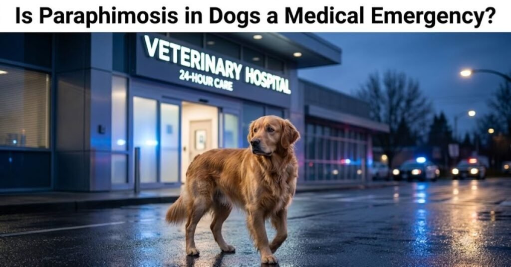 Paraphimosis in Dogs