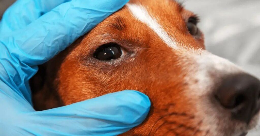 dog eye swelling
